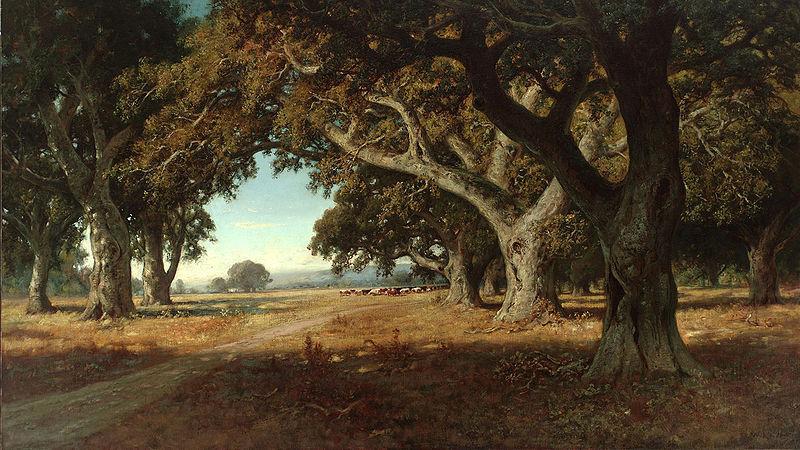 William Keith California Ranch oil painting image
